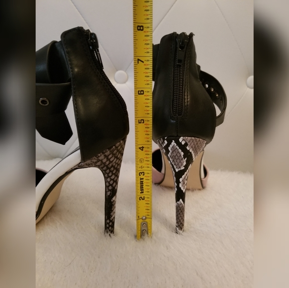 Pink & Snake Skin Shoes - Picture 8 of 8